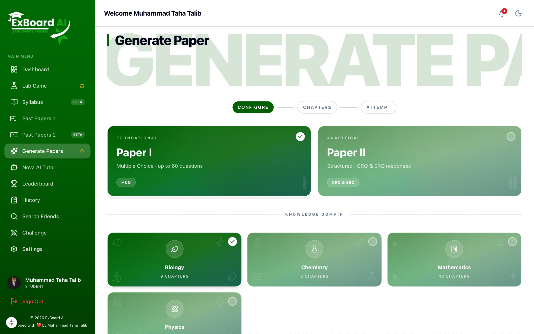 ExBoard AI Generate